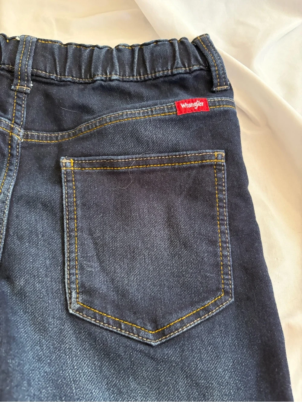 Wrangler Kids Dark Blue Denim Jeans est Sizse 8/10